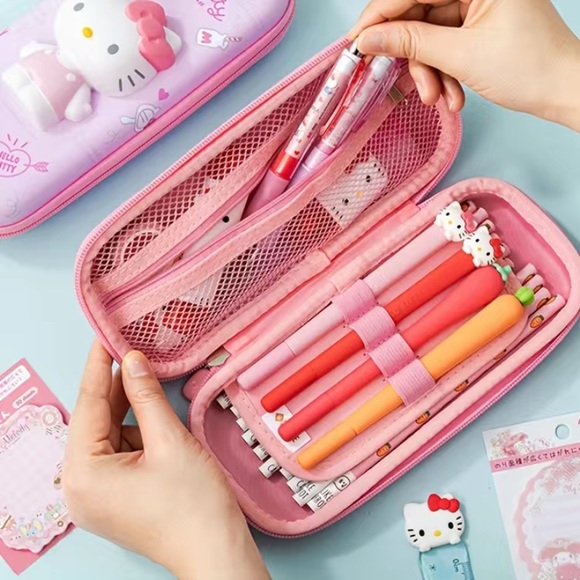 Hello Kitty Large Pencil Case - Picture 5 of 5